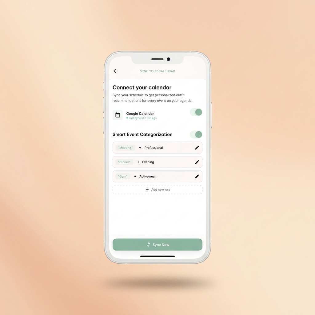 Smart Sync with Calendar
